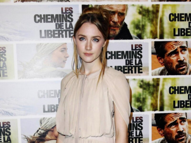 Saoirse Ronan at film premiere