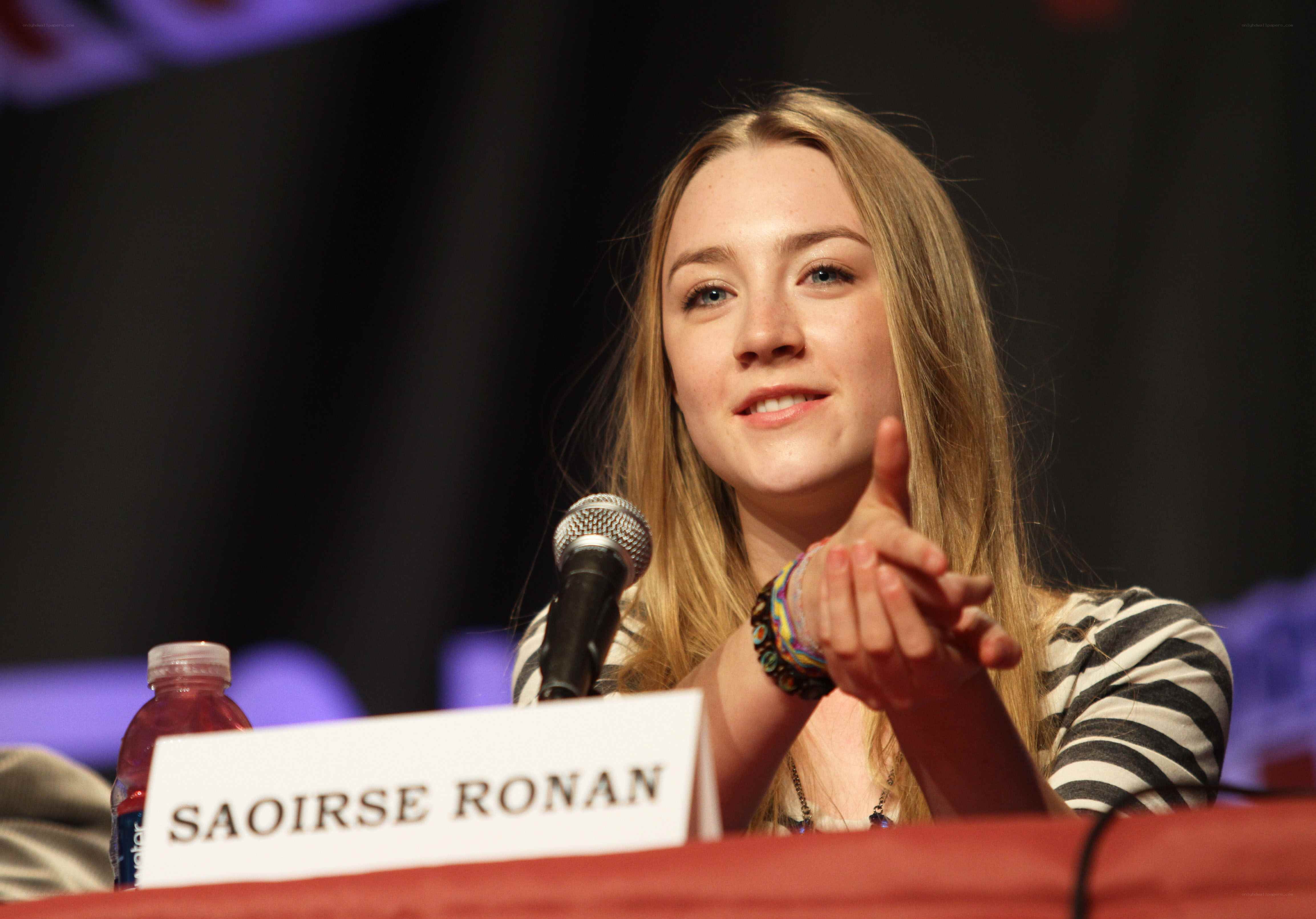 Saoirse Ronan at panel