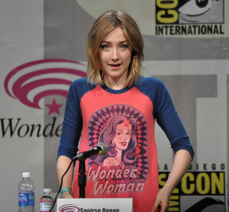 Saoirse Ronan at Wonder Woman panel