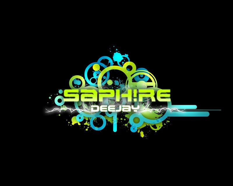 Sapphire Deejay logo design