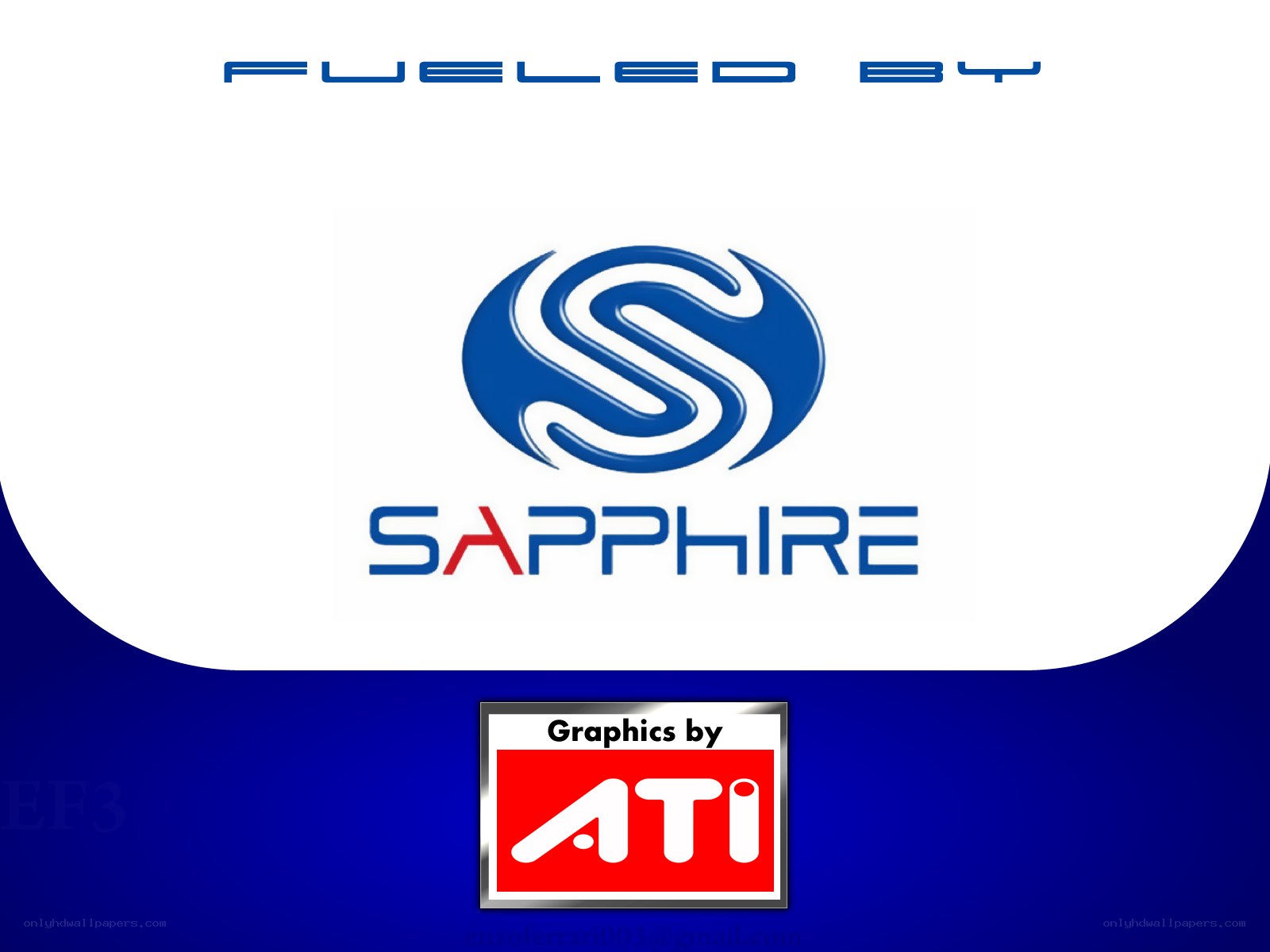 Sapphire logo with graphics credit