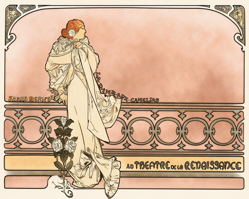 Sarah Bernhardt poster