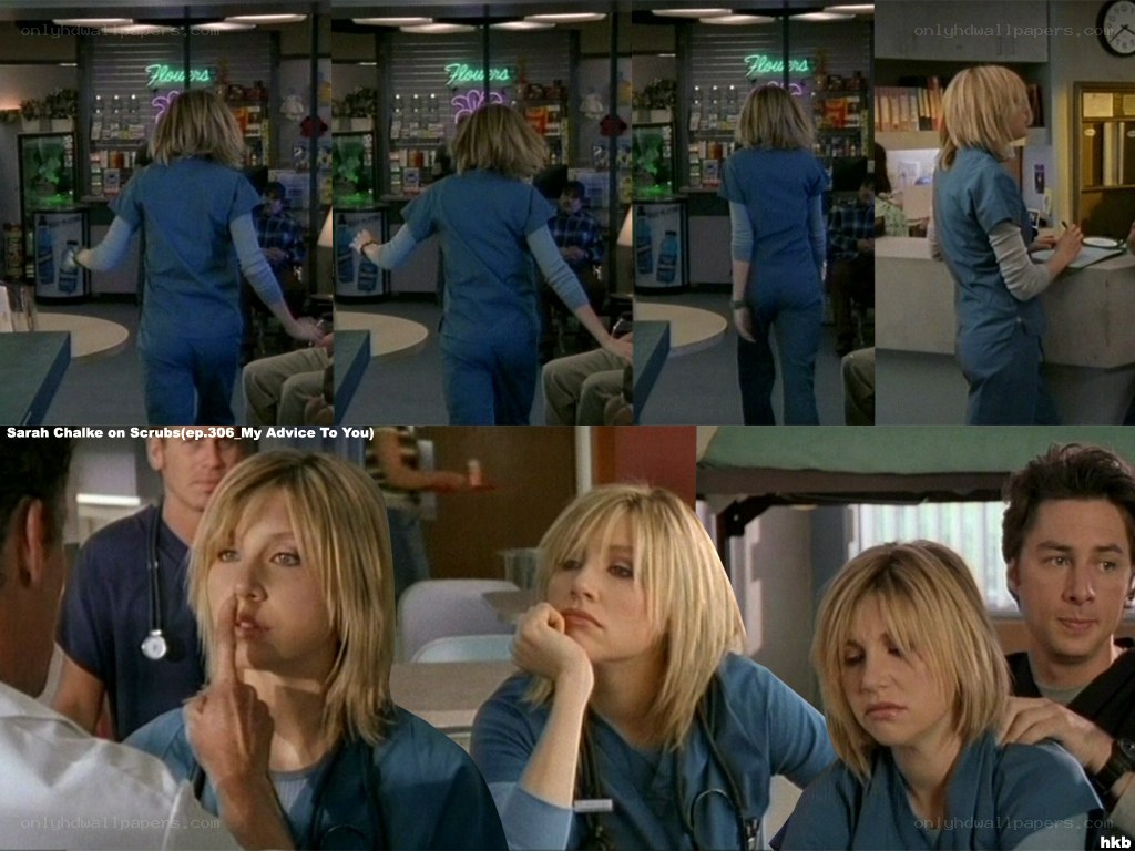 Sarah Chalke in Scrubs