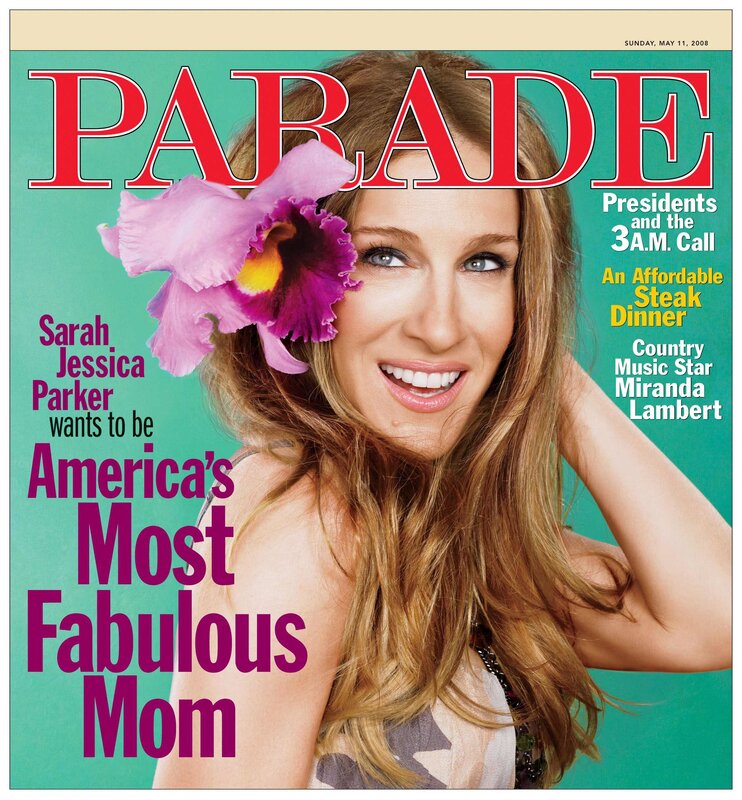 Sarah Jessica Parker on Parade cover
