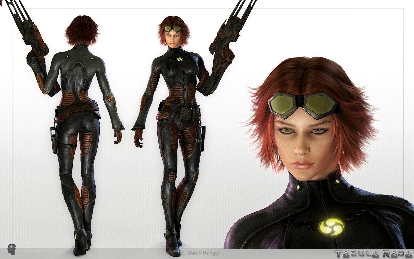 Sarah Ranger character design