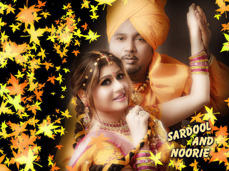 Sardool and Noorie couple portrait