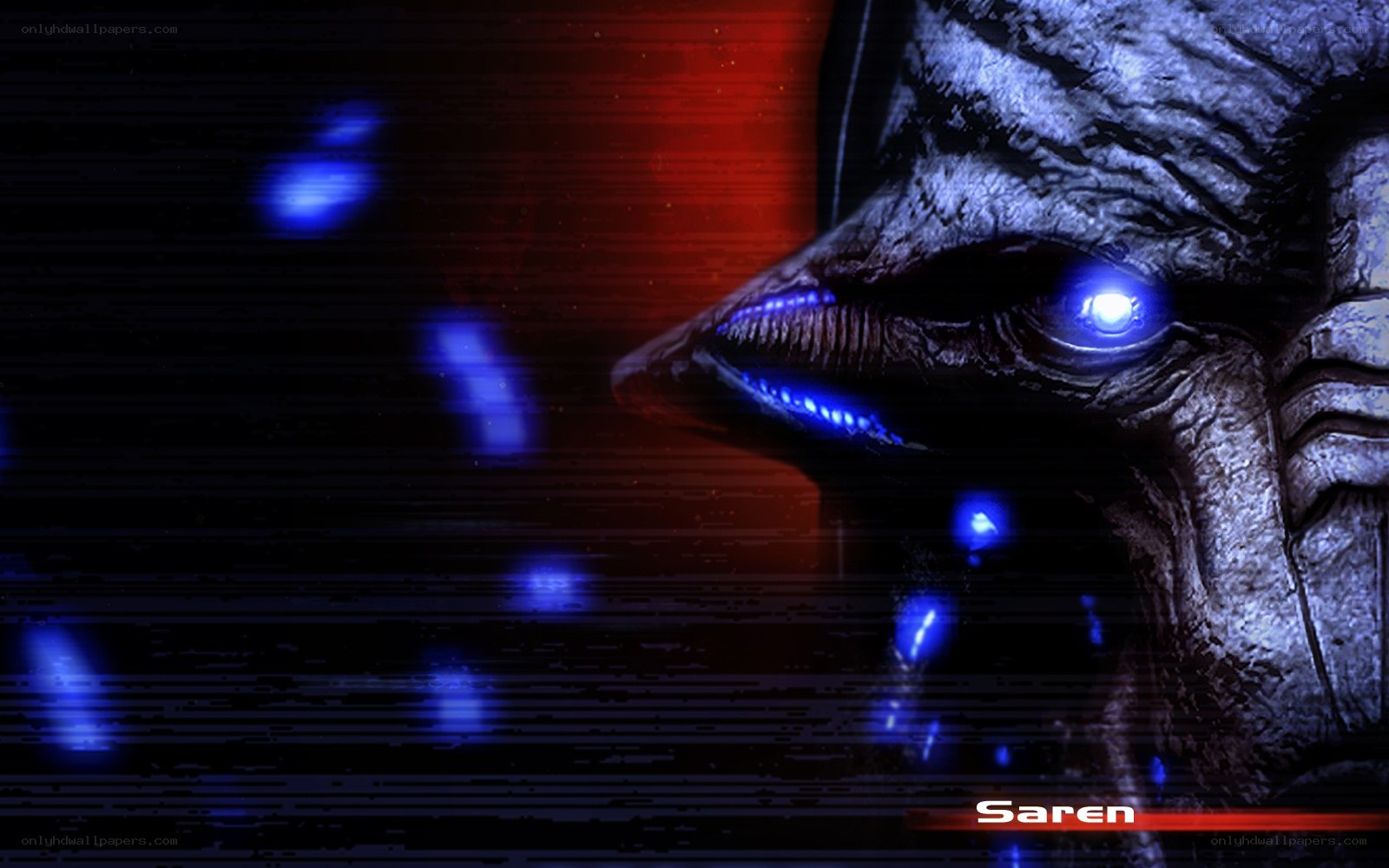 Saren alien character