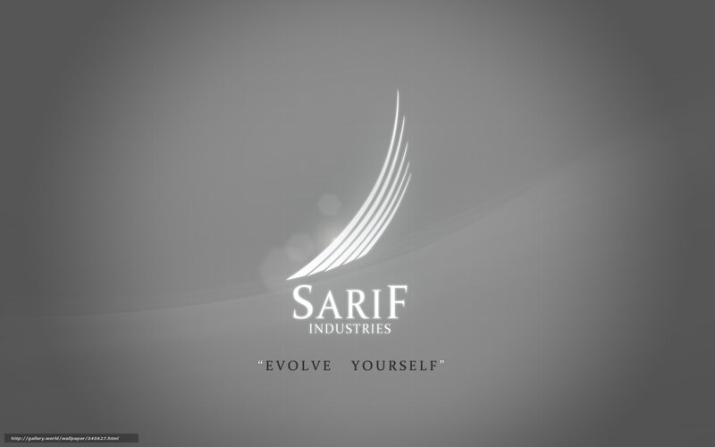 Sarif Industries logo wallpaper