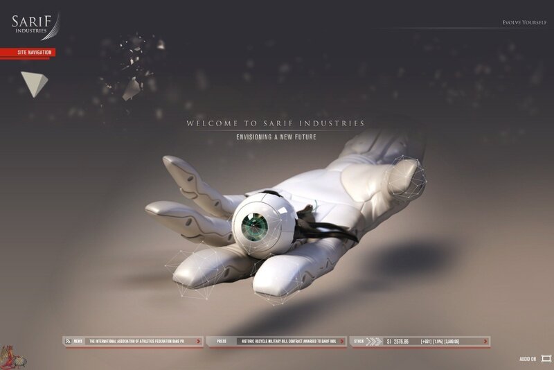 Sarif Industries website homepage