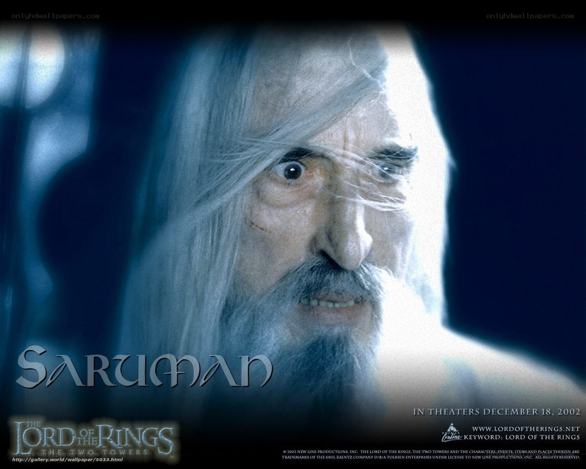 Saruman from Lord of the Rings