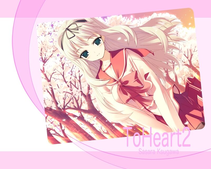 Sasara in cherry blossoms