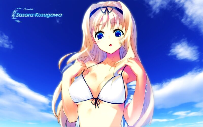 Sasara Kusugawa in bikini