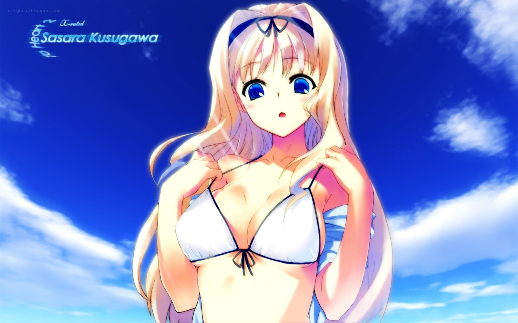Sasara Kusugawa in bikini