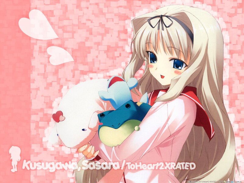 Sasara Kusugawa with plush toys