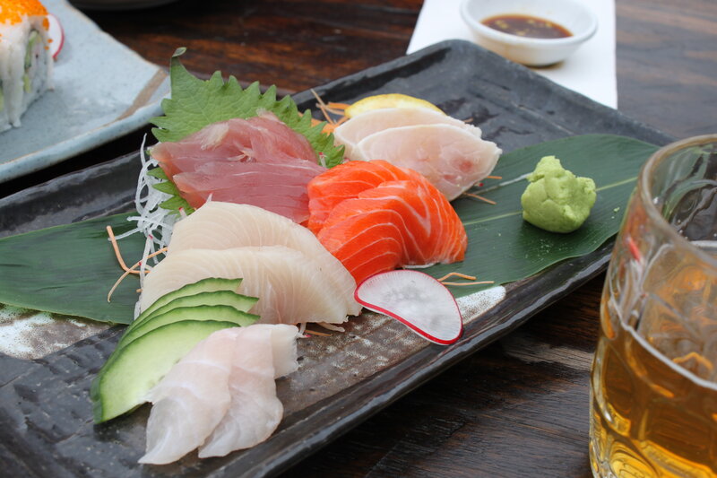 Sashimi Platter on Leaf