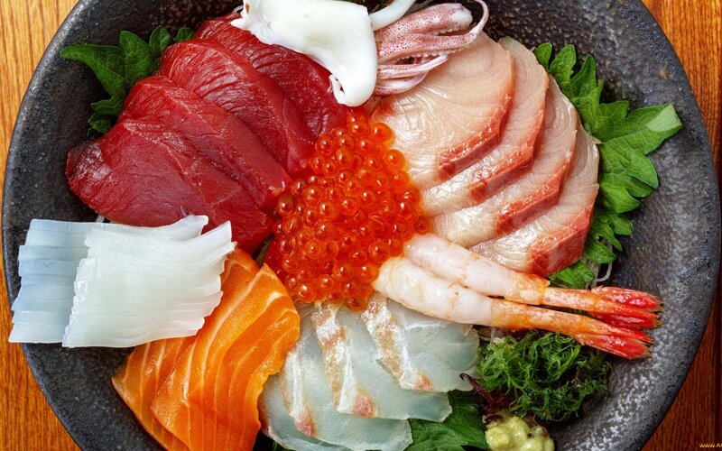 Sashimi Platter — Red