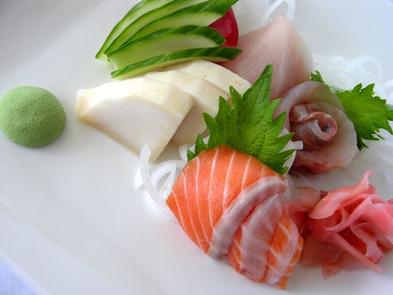 Sashimi Platter — White