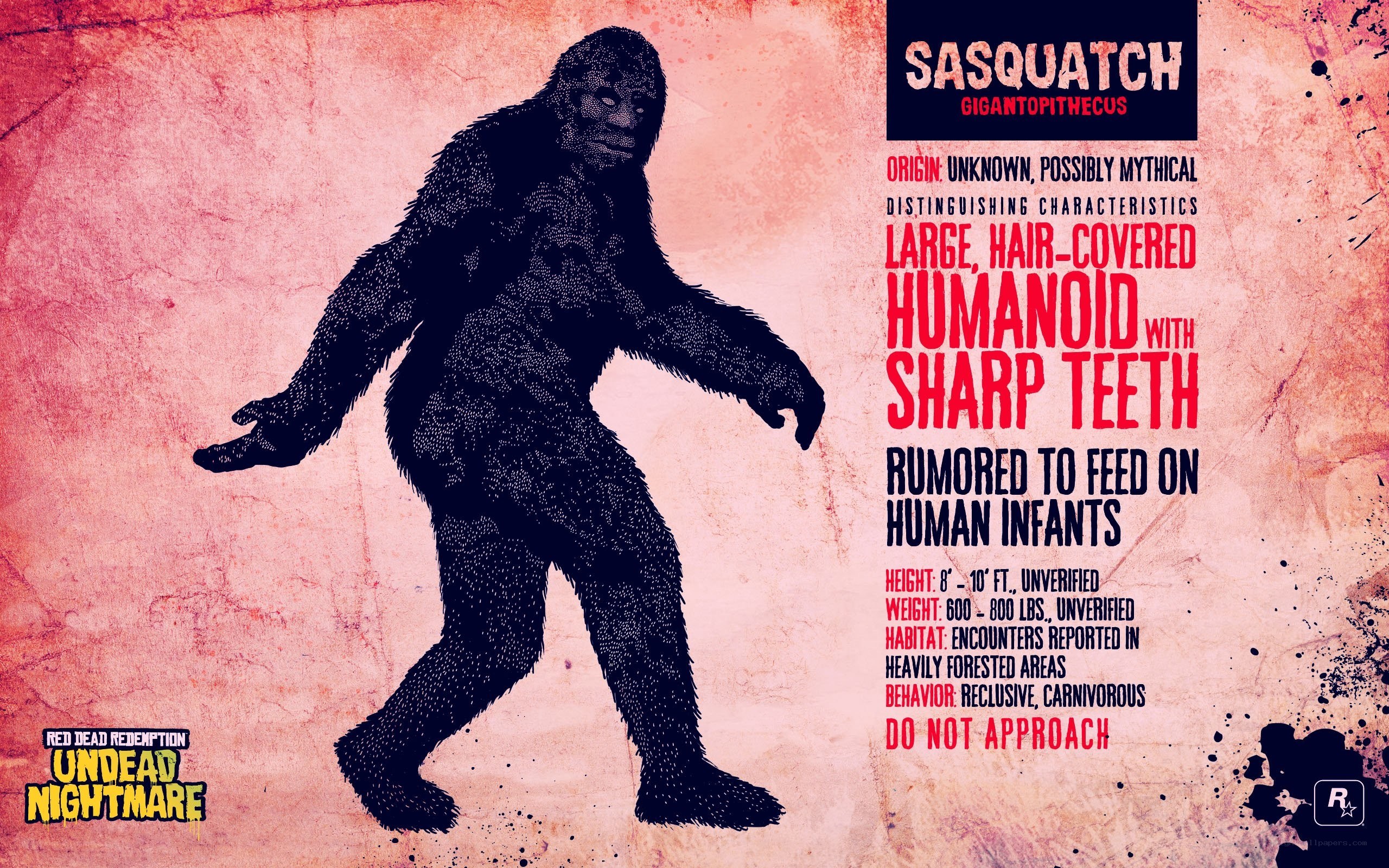 Sasquatch creature profile