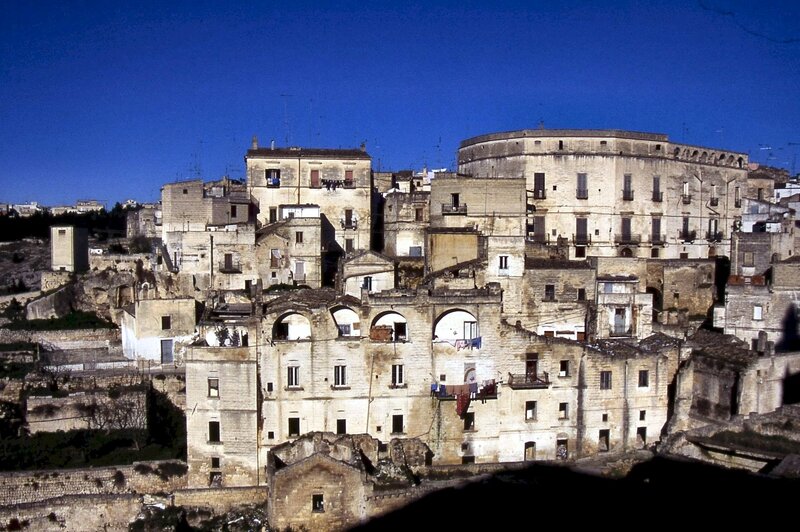 Sassi Di Matera Buildings