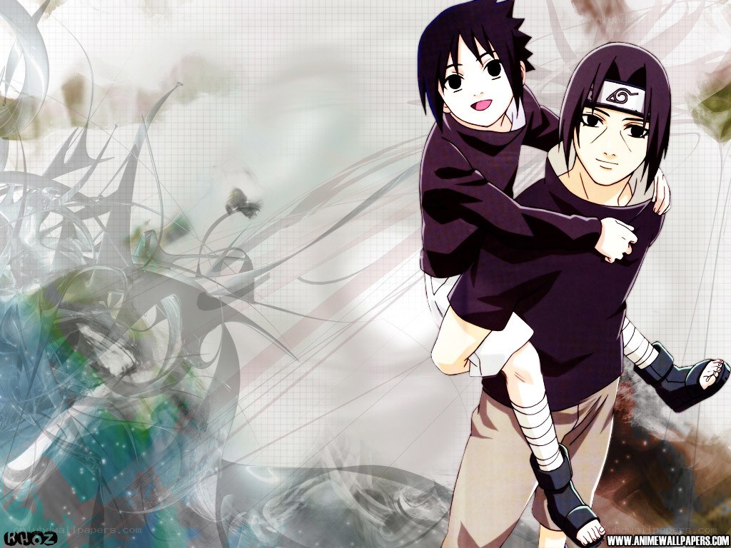 Sasuke and Itachi anime wallpaper