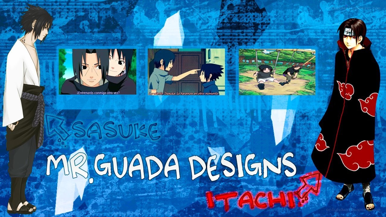 Sasuke and Itachi artwork