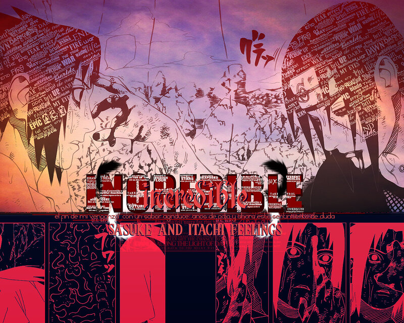 Sasuke and Itachi feelings