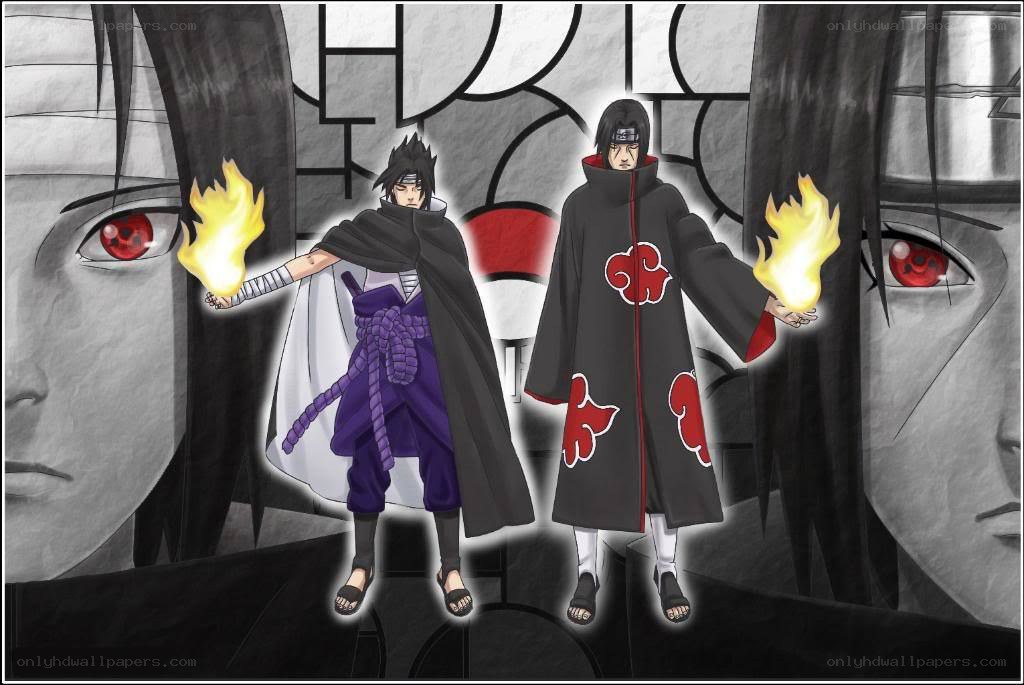 Sasuke and Itachi Uchiha