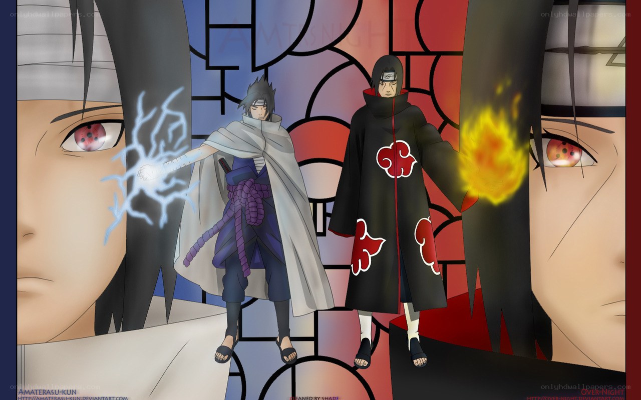 Sasuke and Itachi Uchiha