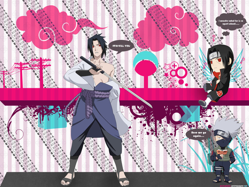 Sasuke and Naruto characters