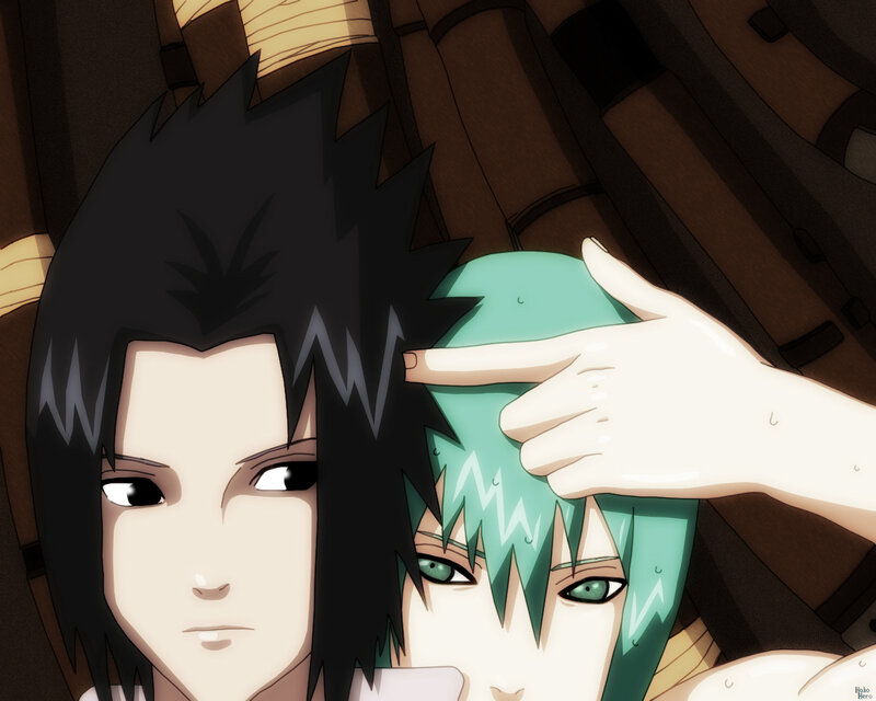 Sasuke and Sai close-up