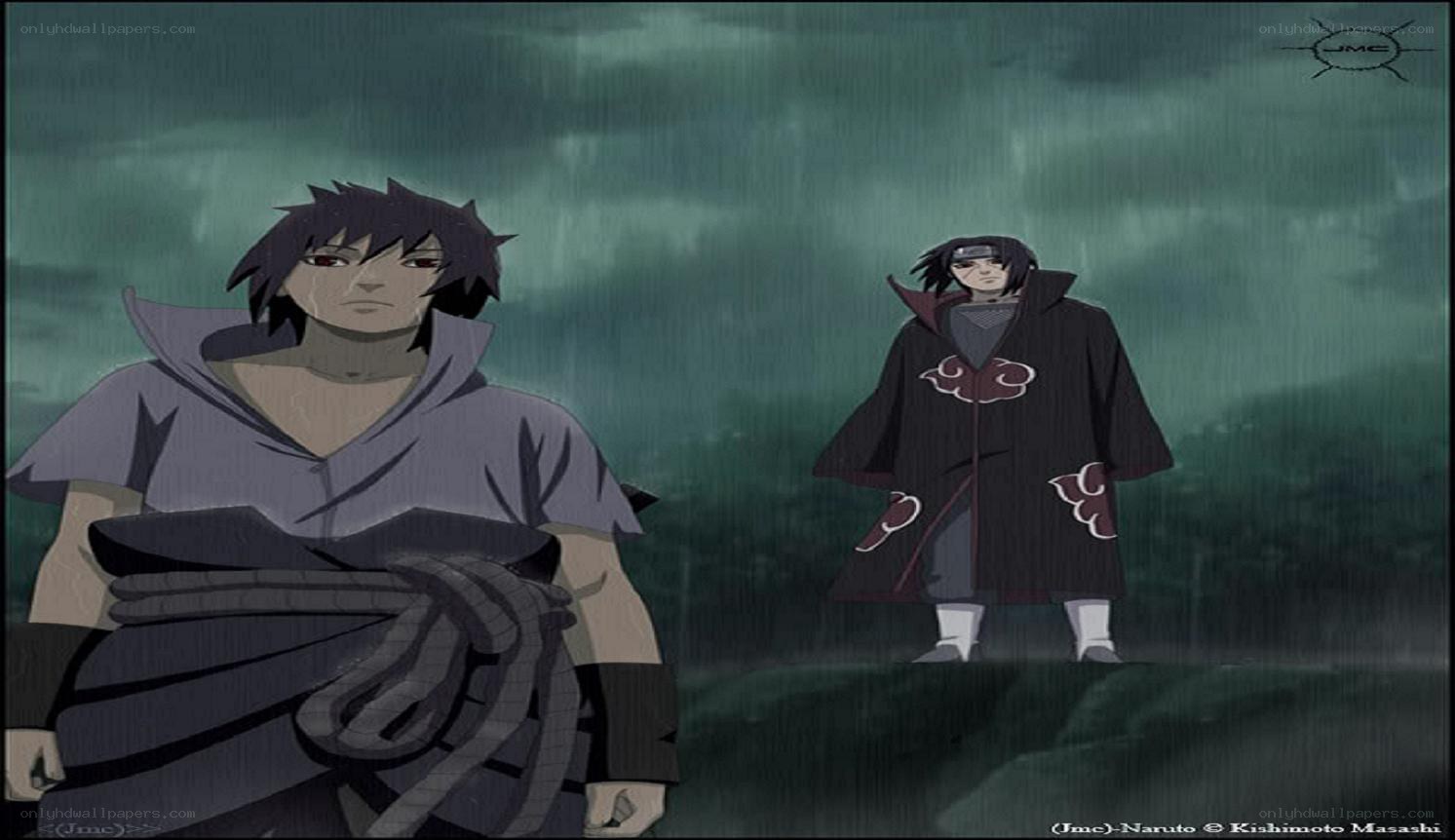 Sasuke confronts his brother