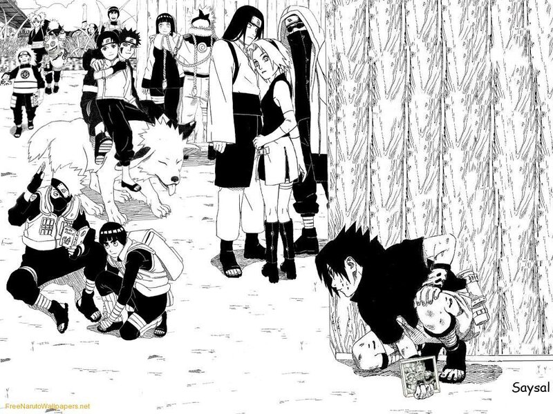 Sasuke Holding a Photo