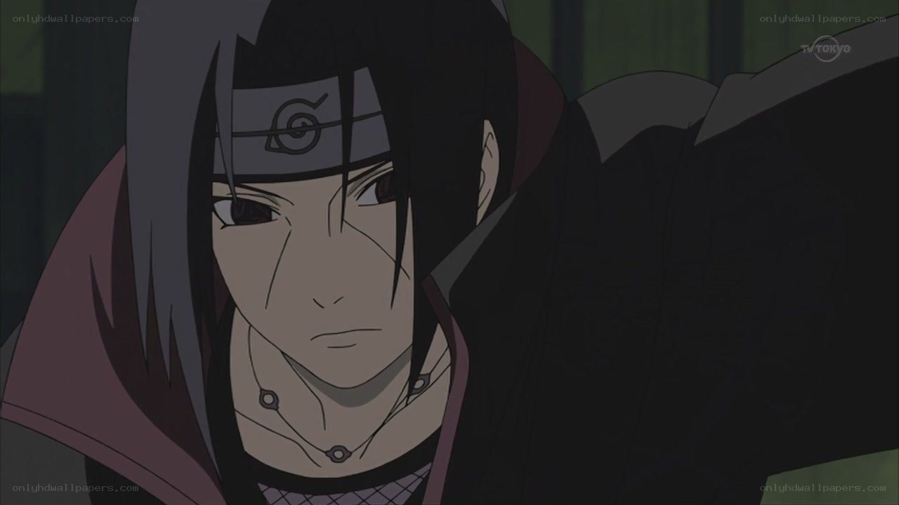 Sasuke in Akatsuki cloak
