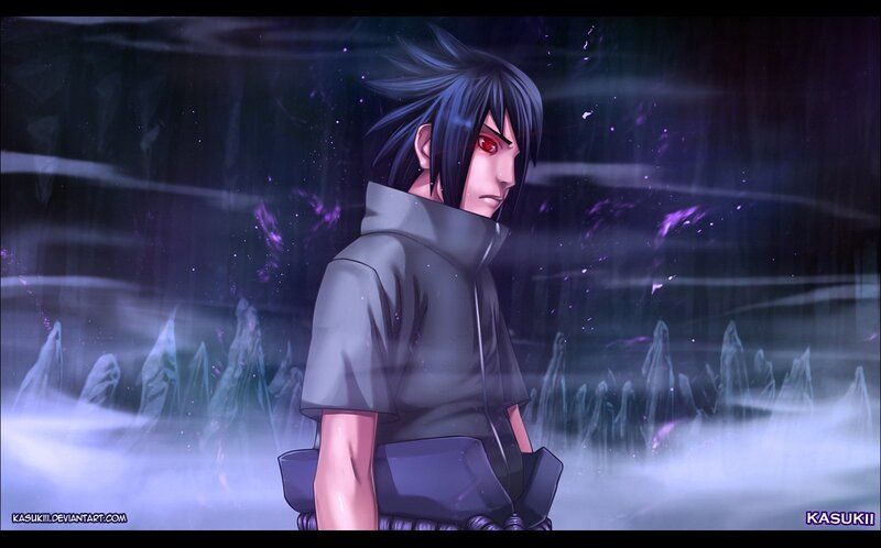 Sasuke in dark mist