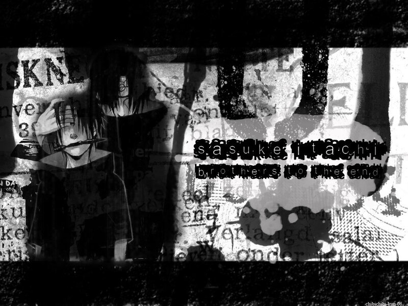 Sasuke Itachi brothers to the end