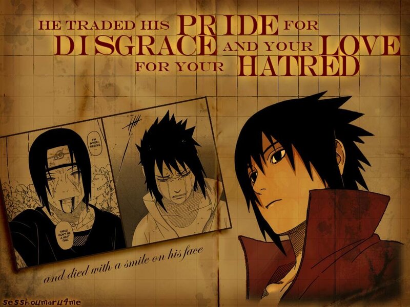 Sasuke's sacrifice