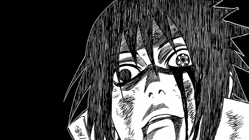 Sasuke's Sharingan eye