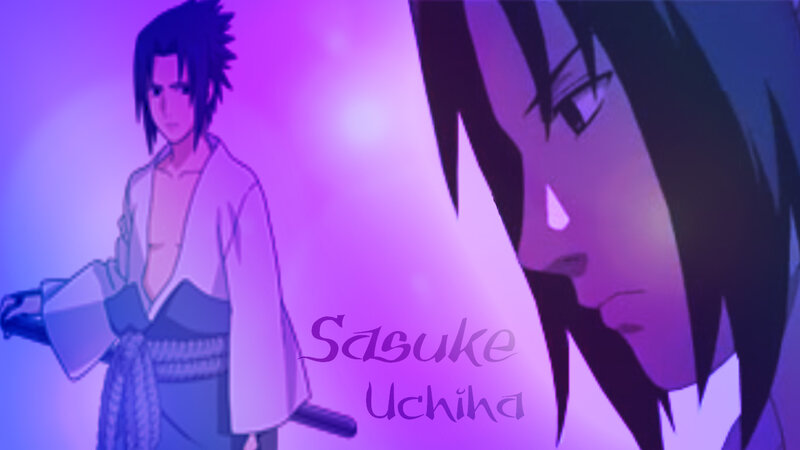 Sasuke Uchiha anime art