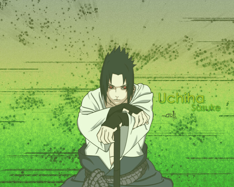 Sasuke Uchiha anime character