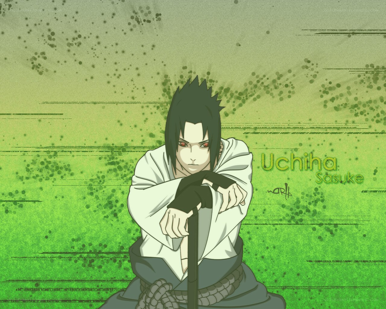 Sasuke Uchiha anime character
