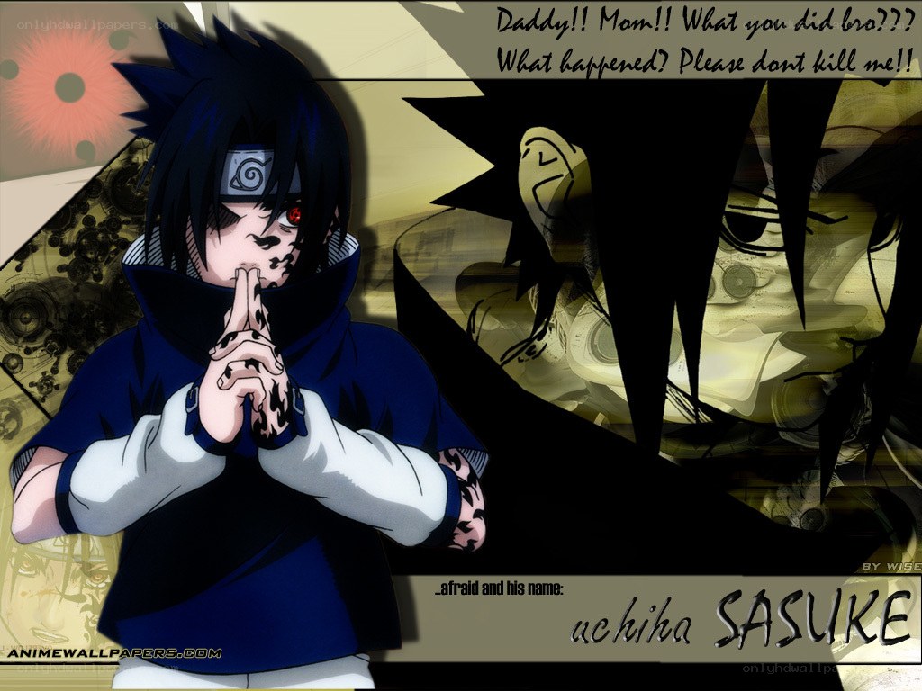 Sasuke Uchiha anime wallpaper