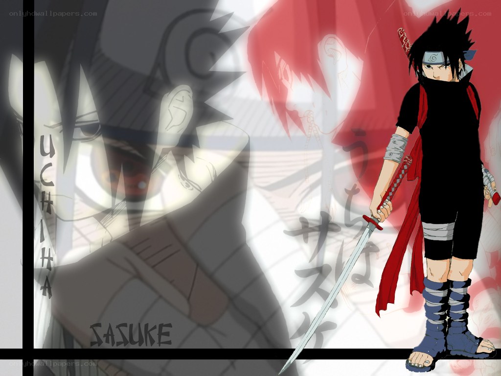 Sasuke Uchiha anime wallpaper