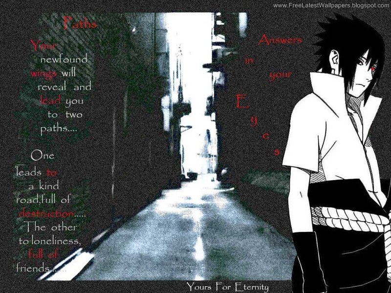 Sasuke Uchiha anime wallpaper