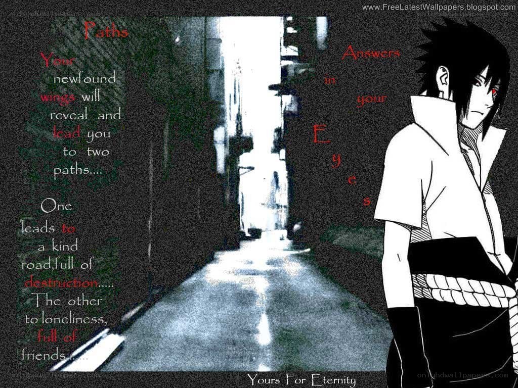 Sasuke Uchiha anime wallpaper