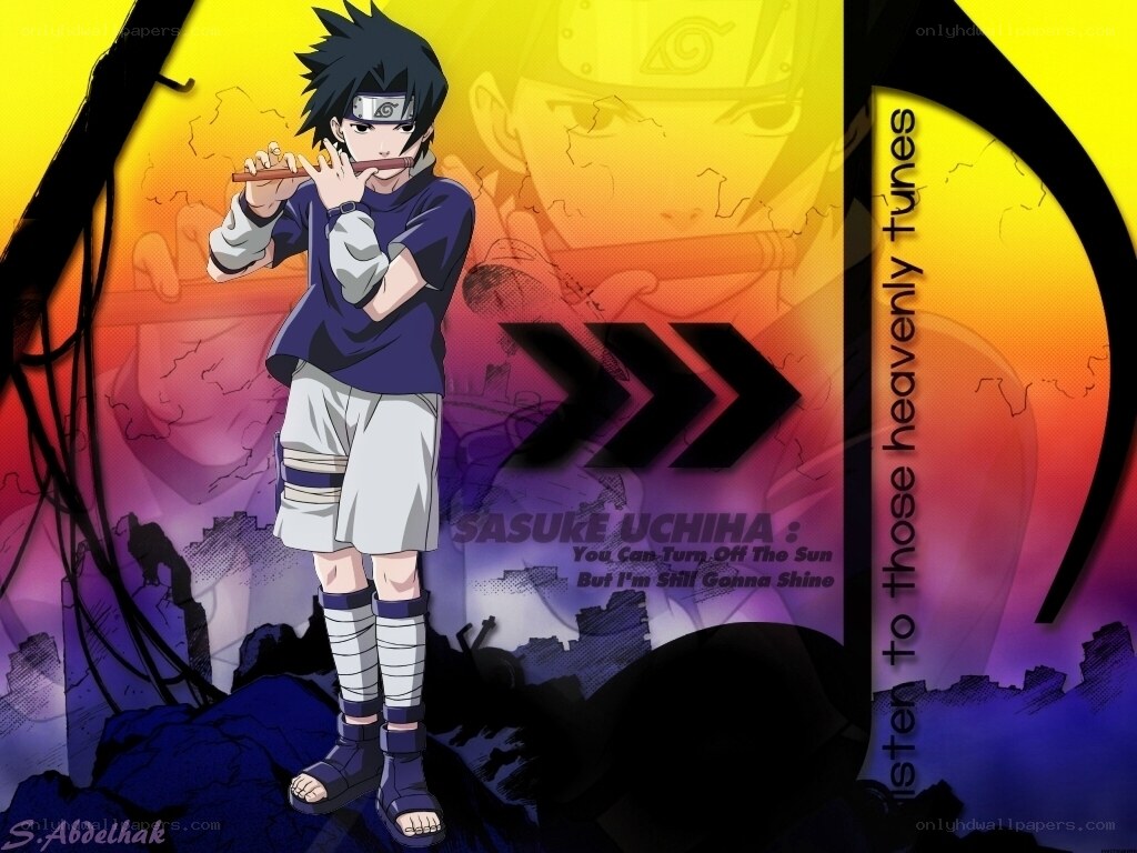 Sasuke Uchiha character art