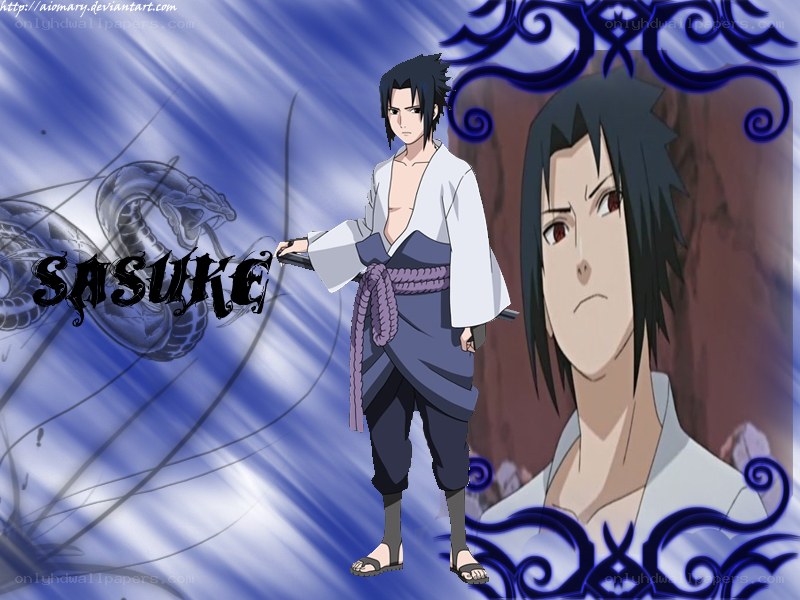 Sasuke Uchiha character art
