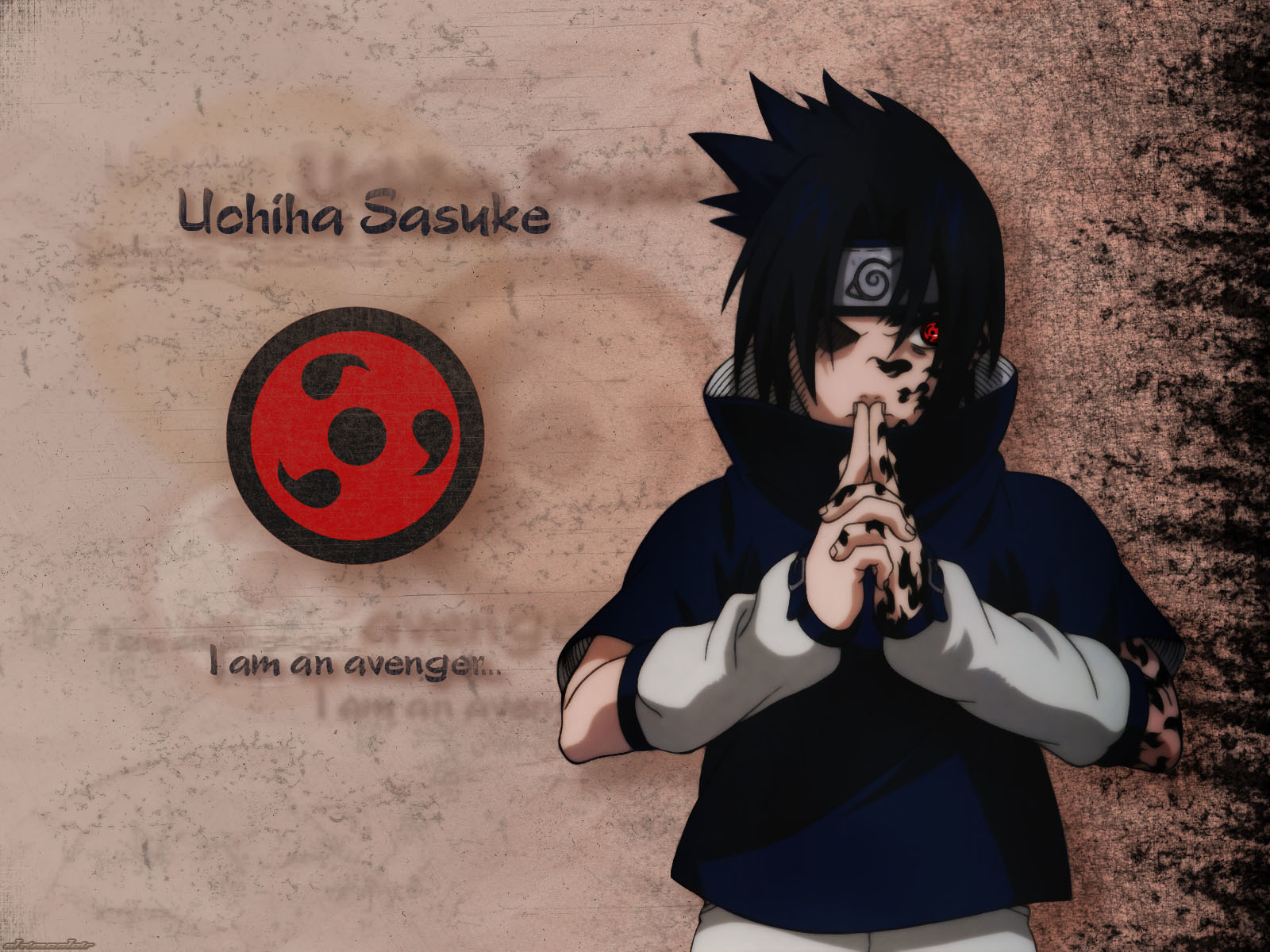 Sasuke Uchiha character art
