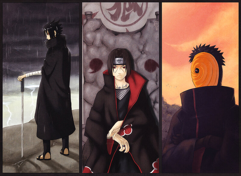 Sasuke Uchiha character art