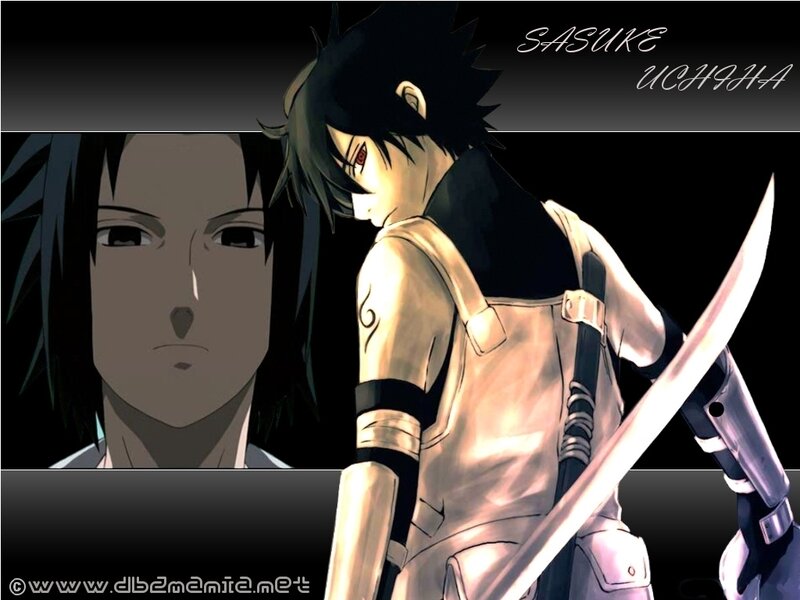 Sasuke Uchiha Character — Black, Dramatic, Manga