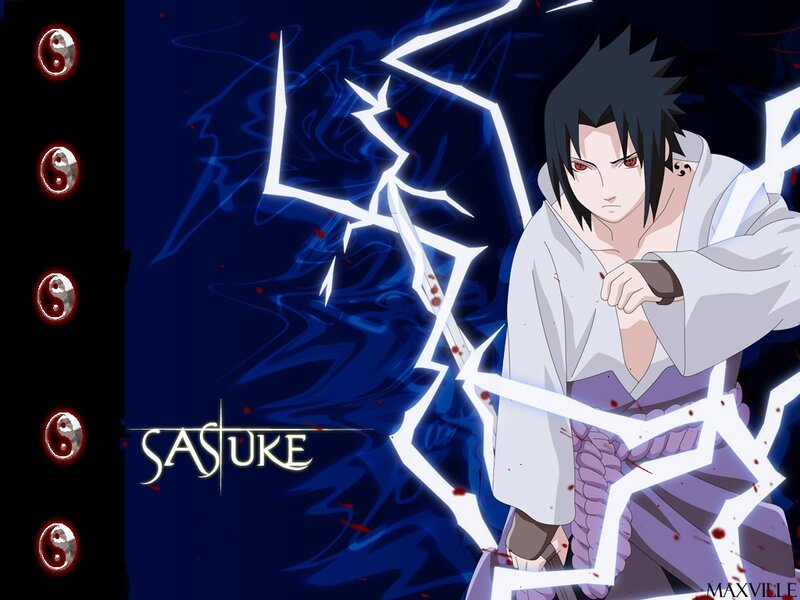 Sasuke Uchiha Character — Blue